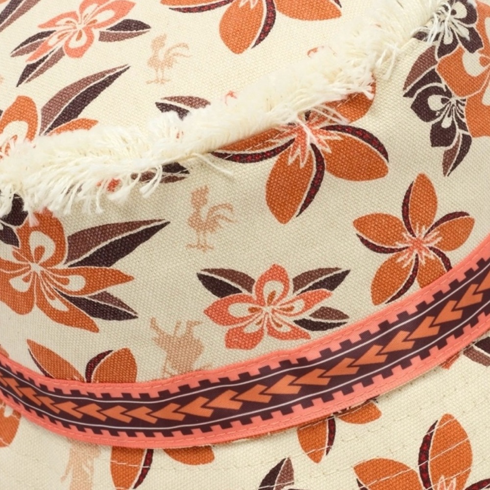 Disney Moana Floral Frayed Bucket Hat – One Size - Picture 5 of 5